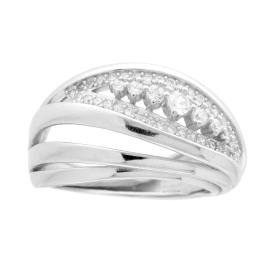 Tuscany Silver Orecchini A Goccia In Argento 925 Con Cubic Zirconia Bianca - Placcati Rodio, Ipoallergenici, Regalo In Scatola