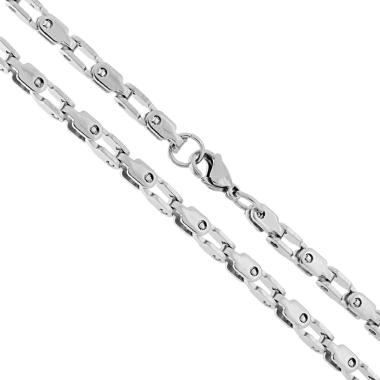 Catena Imperniata mm 3.8 cm 50 in ACCIAIO