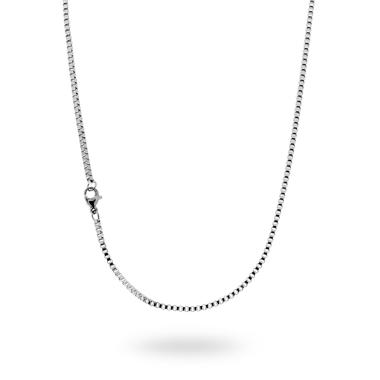 Catena Veneziana mm 1.9 cm 60 in ACCIAIO