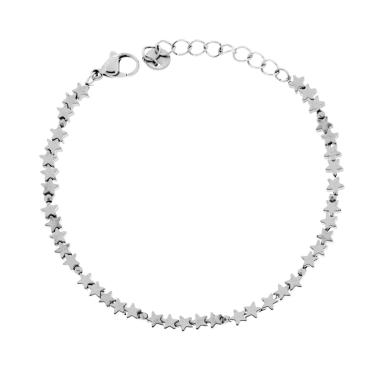 Bracciale Catena di Stelle in ACCIAIO