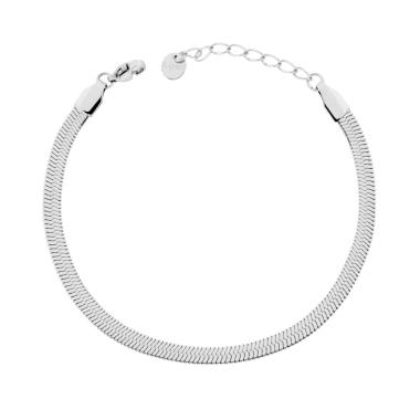 Bracciale Catena Magik mm 4 in ACCIAIO