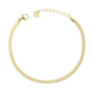 Bracciale Catena Magik mm 3 in ACCIAIO colore Oro
