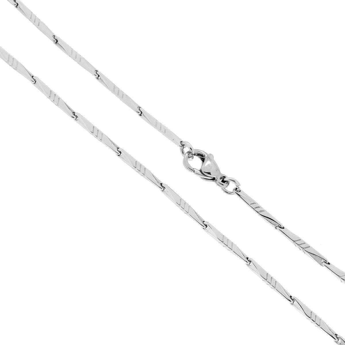 Catena Pesciolini sezione mm 1.6 lunghezza cm 50 in ACCIAIO