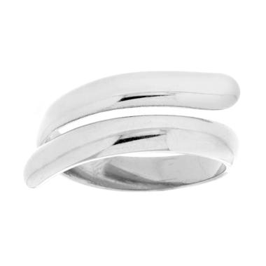 Anello Contrarie Fascia in ACCIAIO